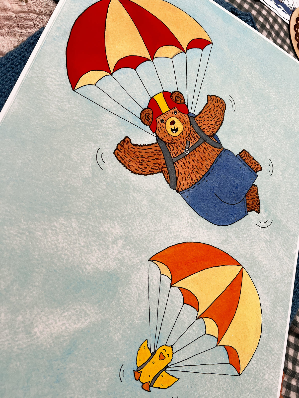 Pack up let’s fly away - 2/3 year (including A3 print)