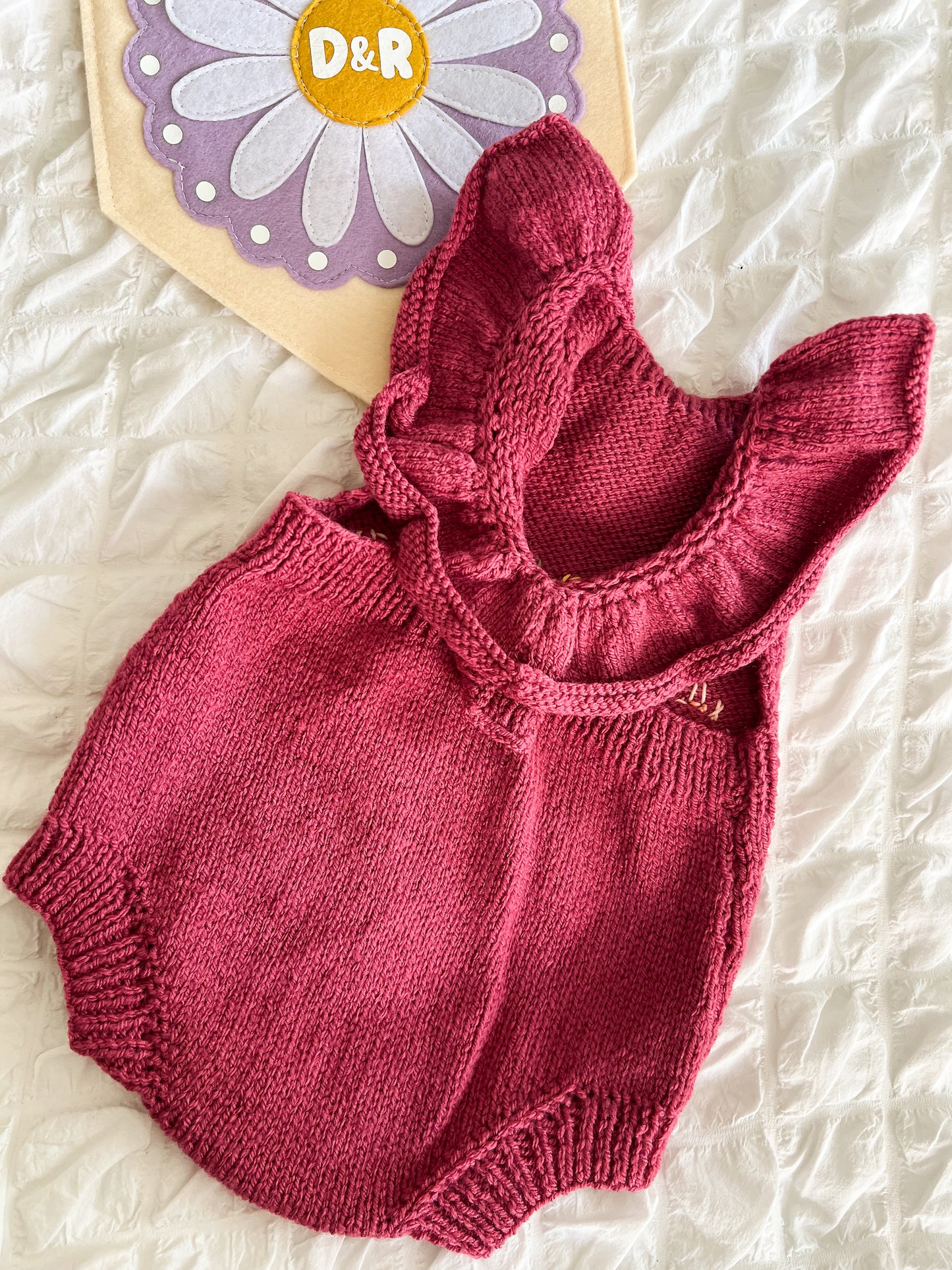 Daffodil Romper 6-9 months