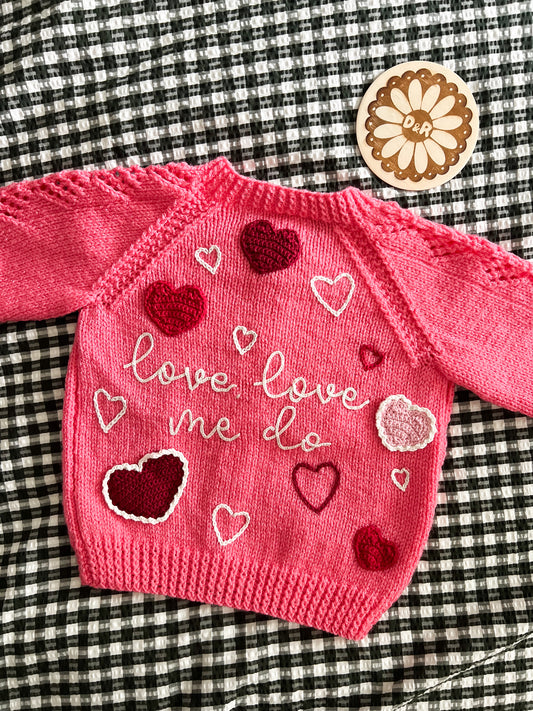 Love, love me do - 18/24 months