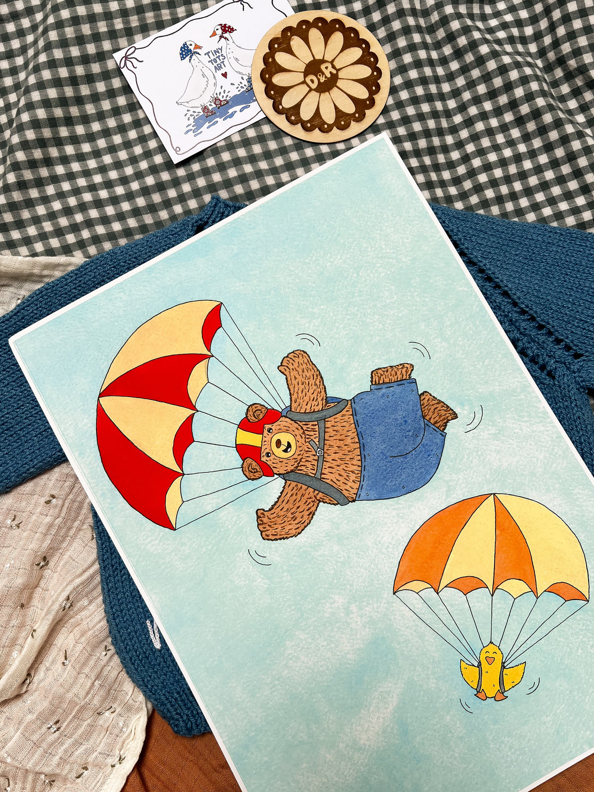 Pack up let’s fly away - 2/3 year (including A3 print)