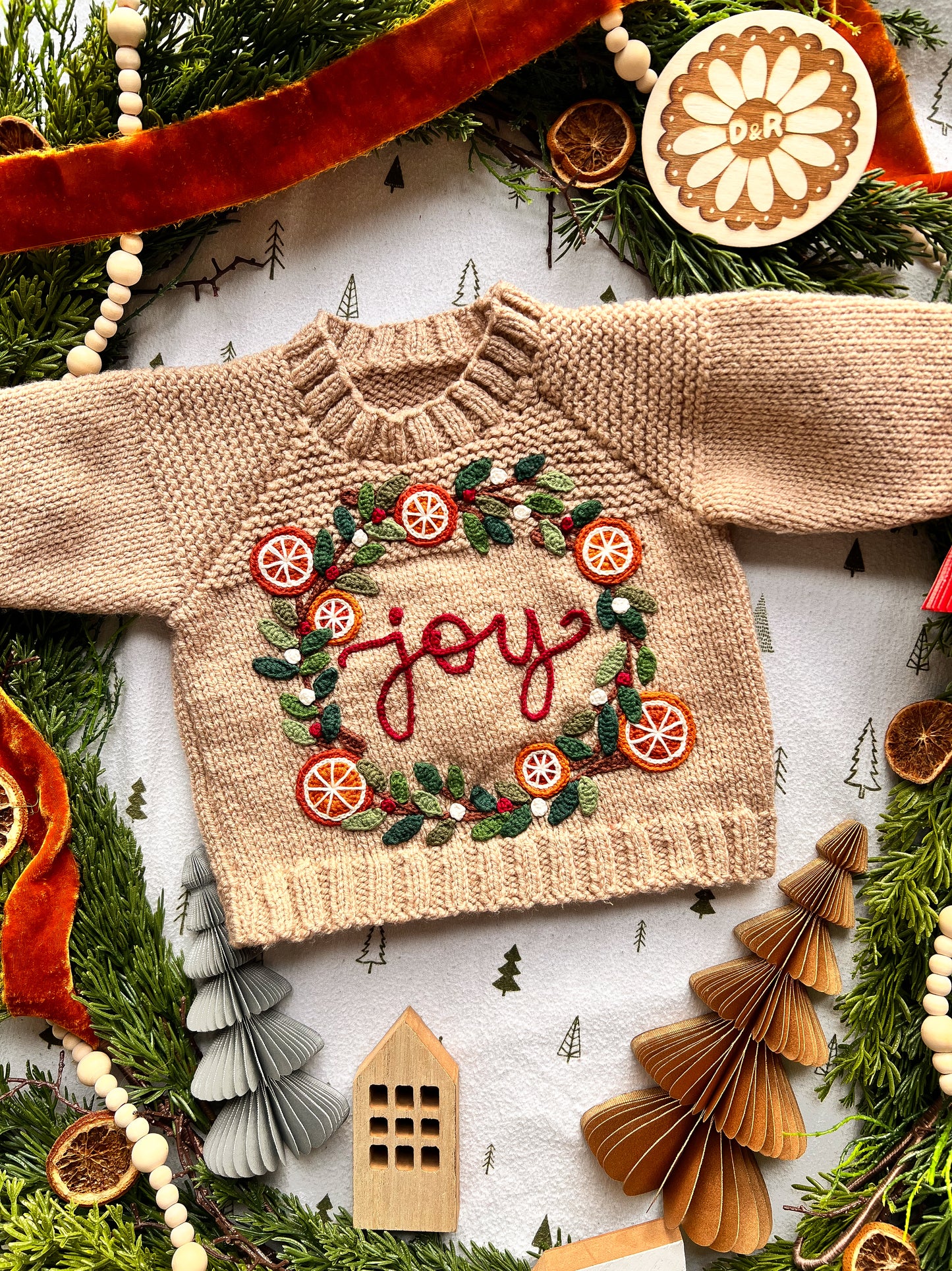 Joy wreath - 9-12 Months