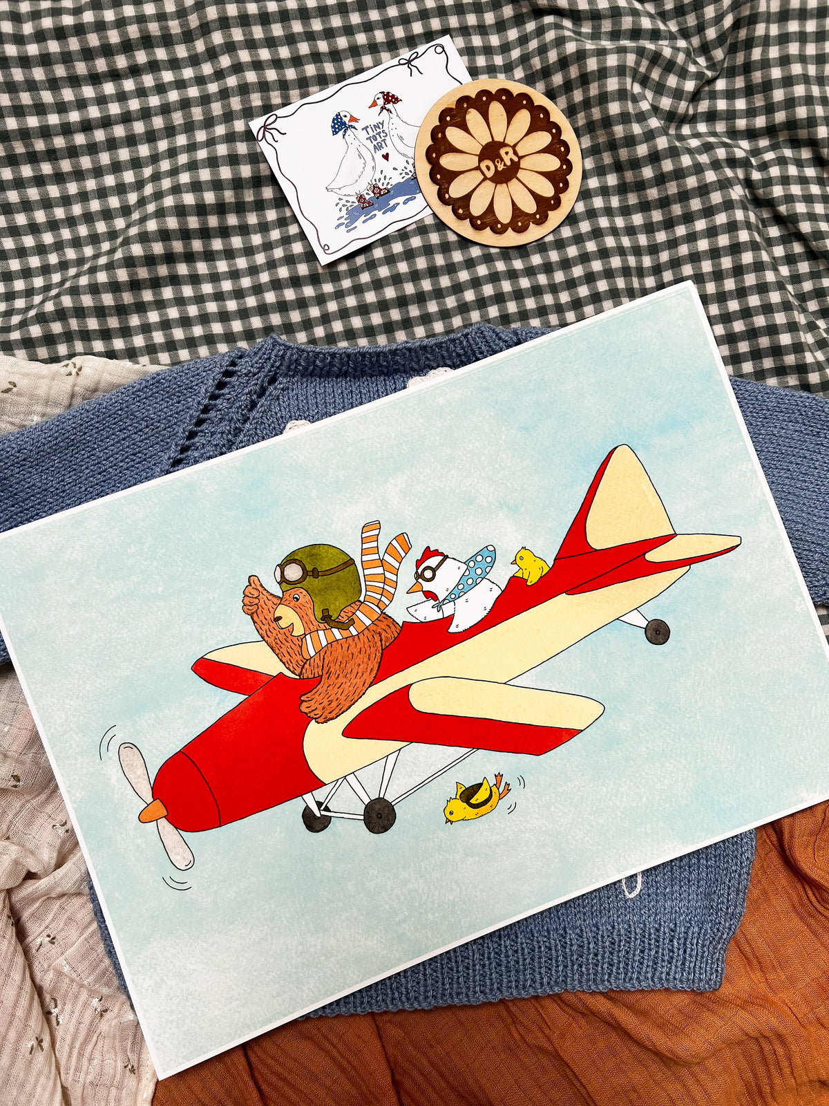 Come fly with me - 3/5 year (including A3 print)