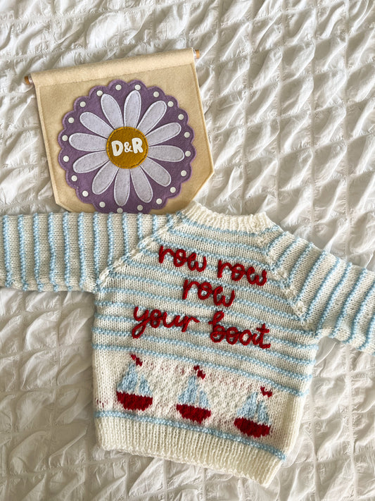 Row row row your boat 9-12 months