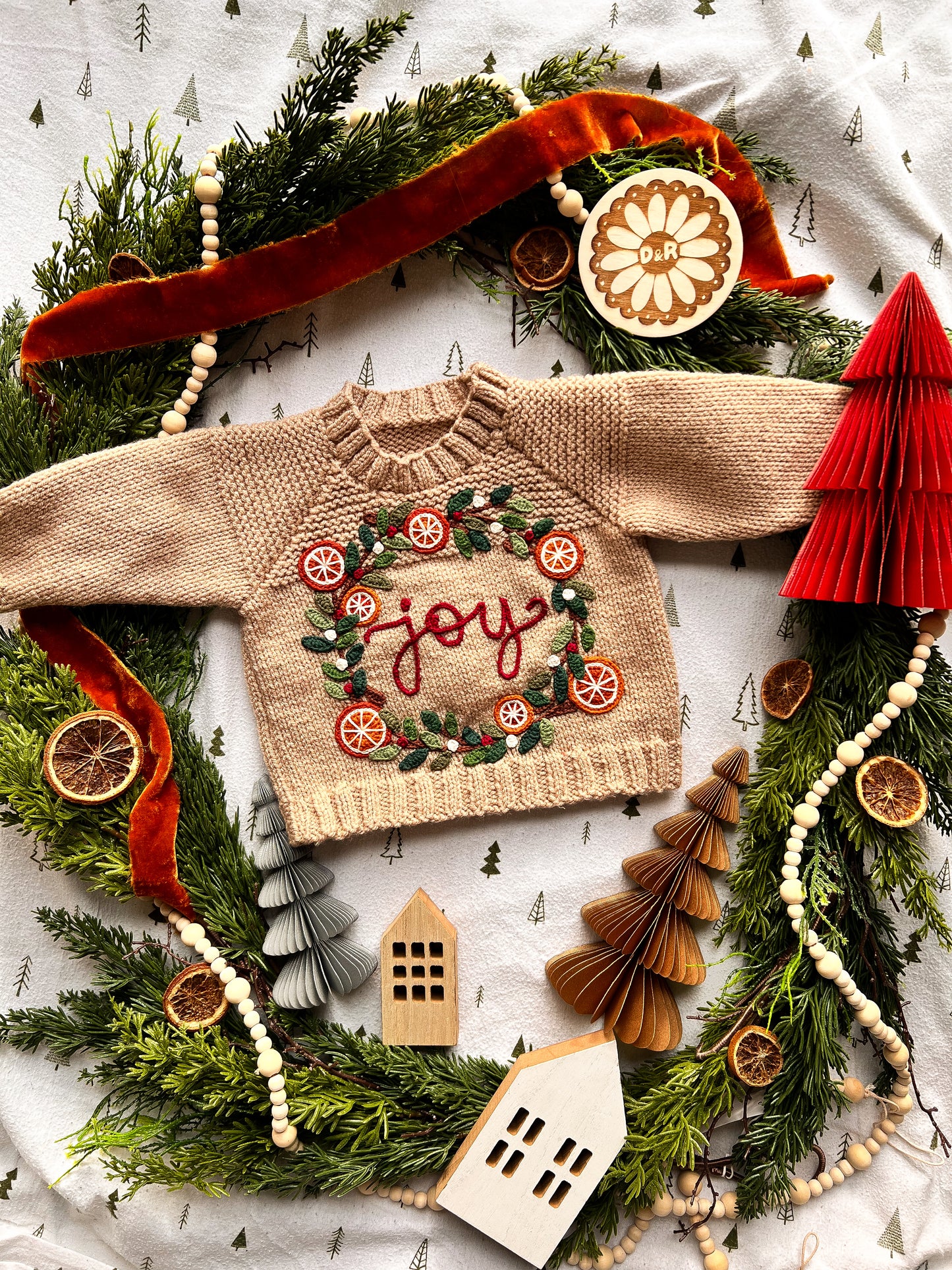 Joy wreath - 9-12 Months