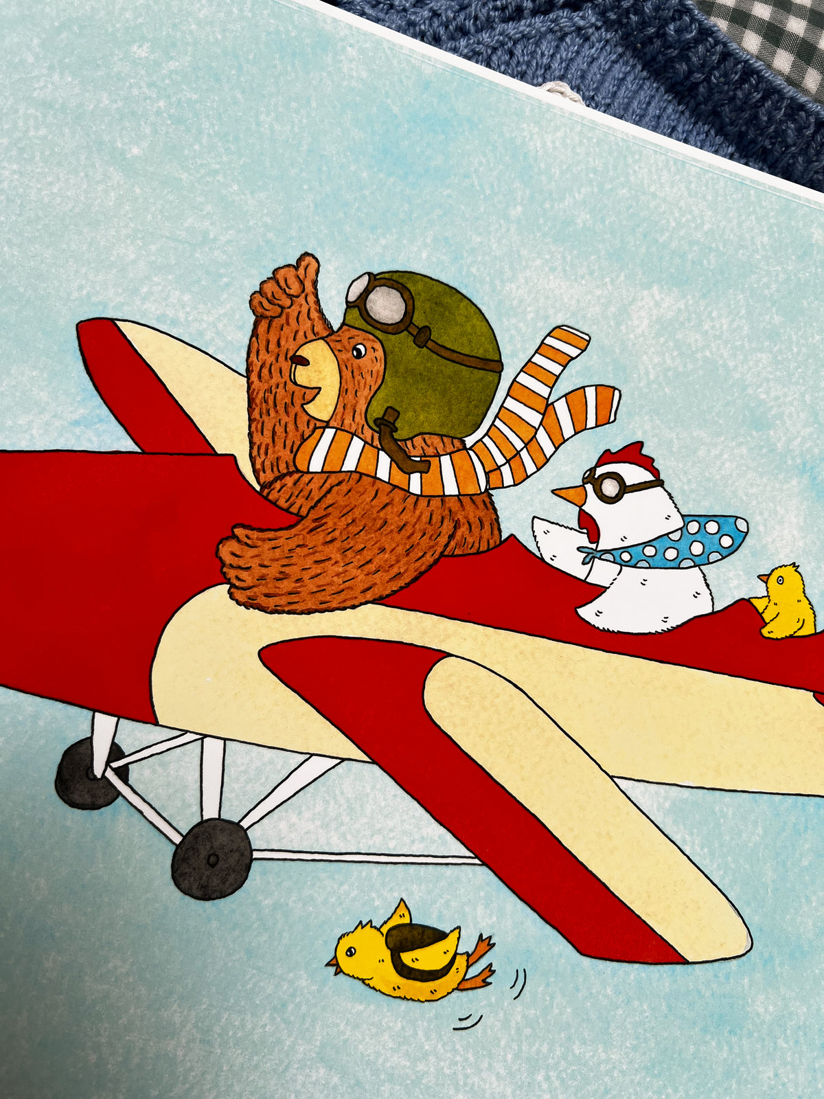 Come fly with me - 3/5 year (including A3 print)